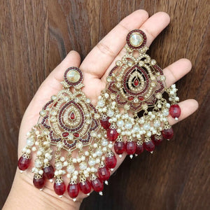 AASHVIKA KUNDAN CHANDBALIS (MAROON)