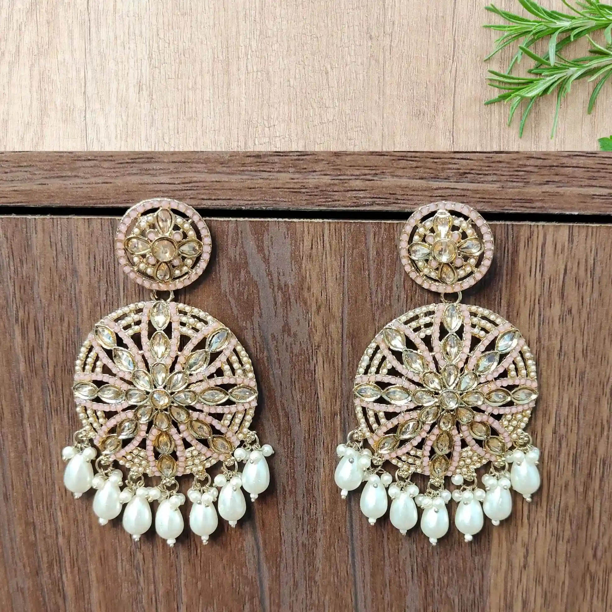 AAVYA KUNDAN CHANDBALIS (PEACH)