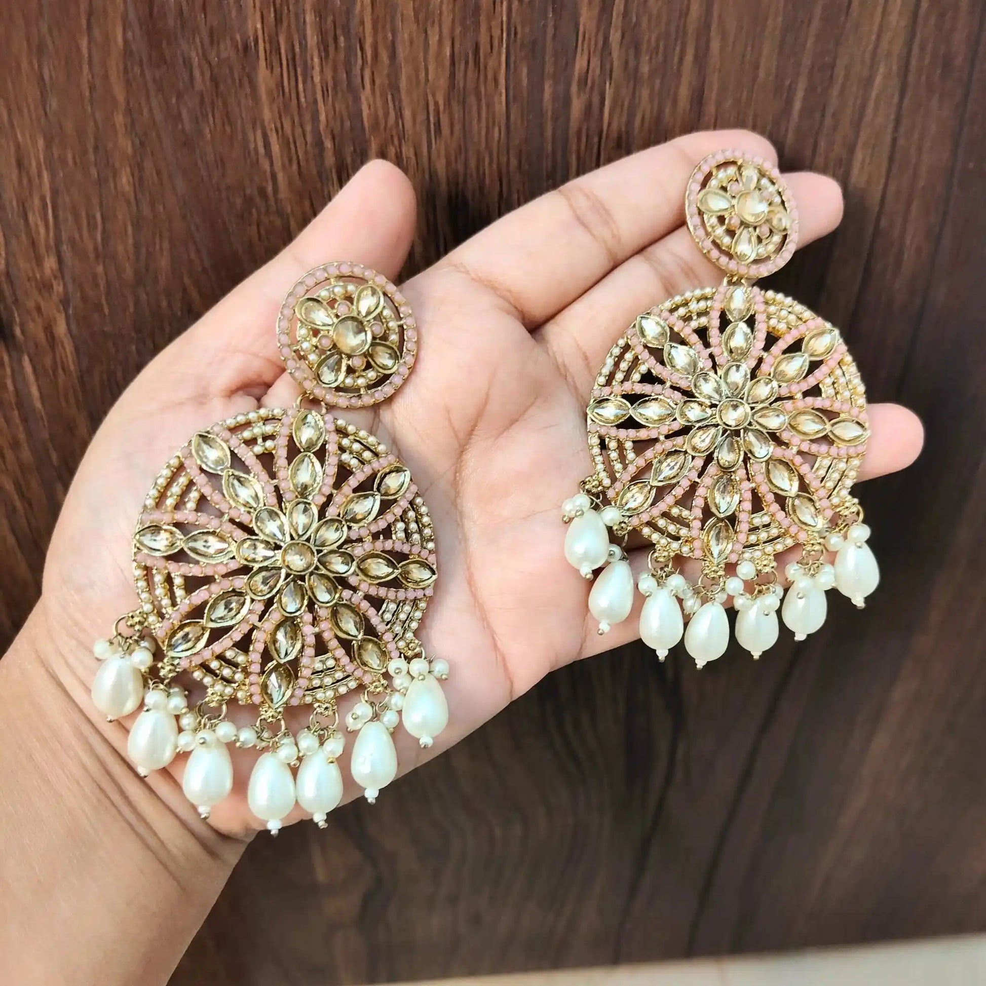 AAVYA KUNDAN CHANDBALIS (PEACH)