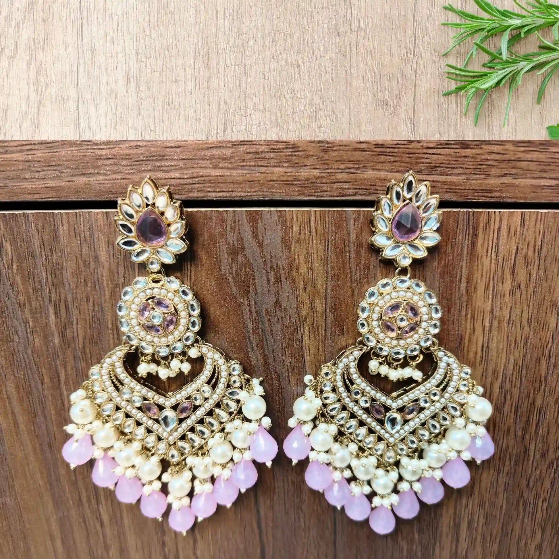 ANIKA KUNDAN CHANDBALIS (LILAC)