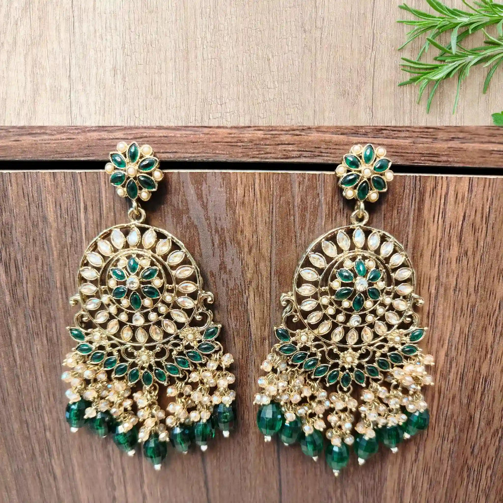 AYRA KUNDAN CHANDBALIS (GREEN)