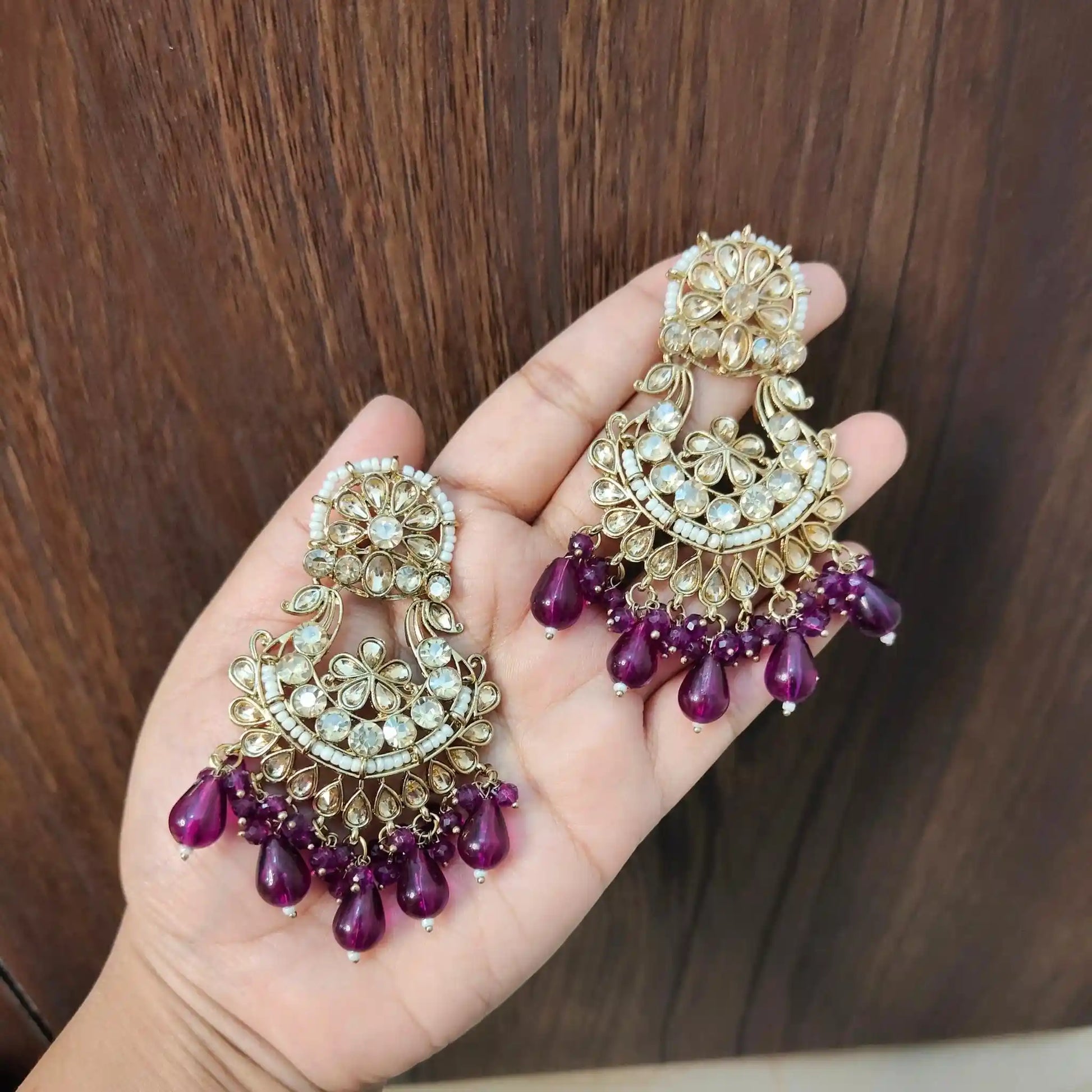 GEETIKA KUNDAN CHANDBALIS (PURPLE)