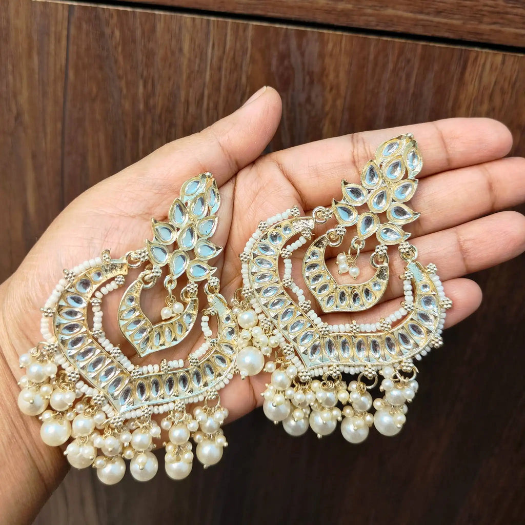 HRIDYA KUNDAN CHANDBALIS (WHITE)