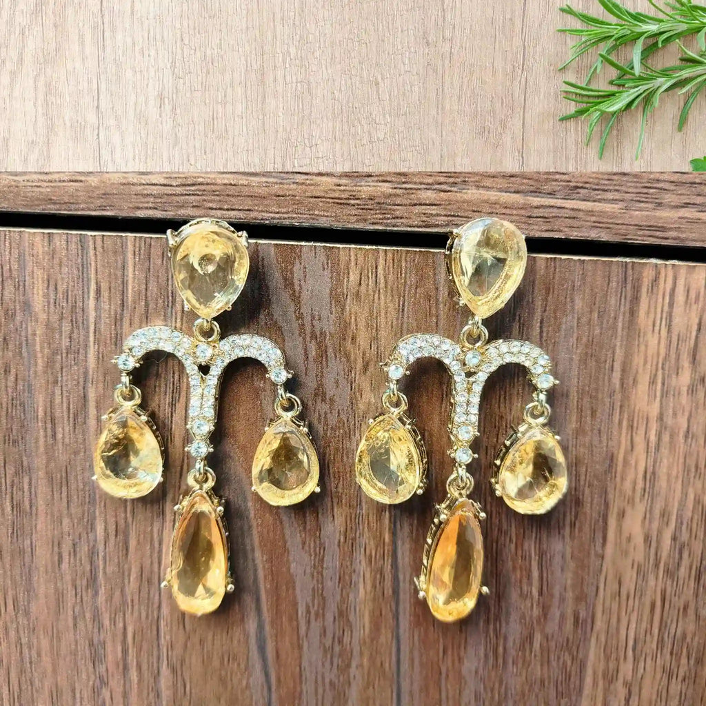 JHILMIL EARRINGS (GOLDEN)