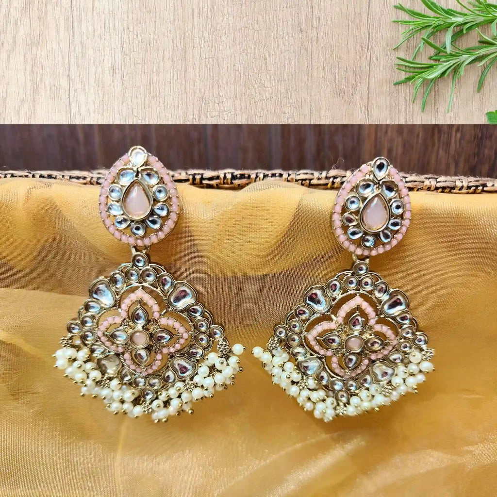 JUHI KUNDAN CHANDBALIS (BABY PINK)