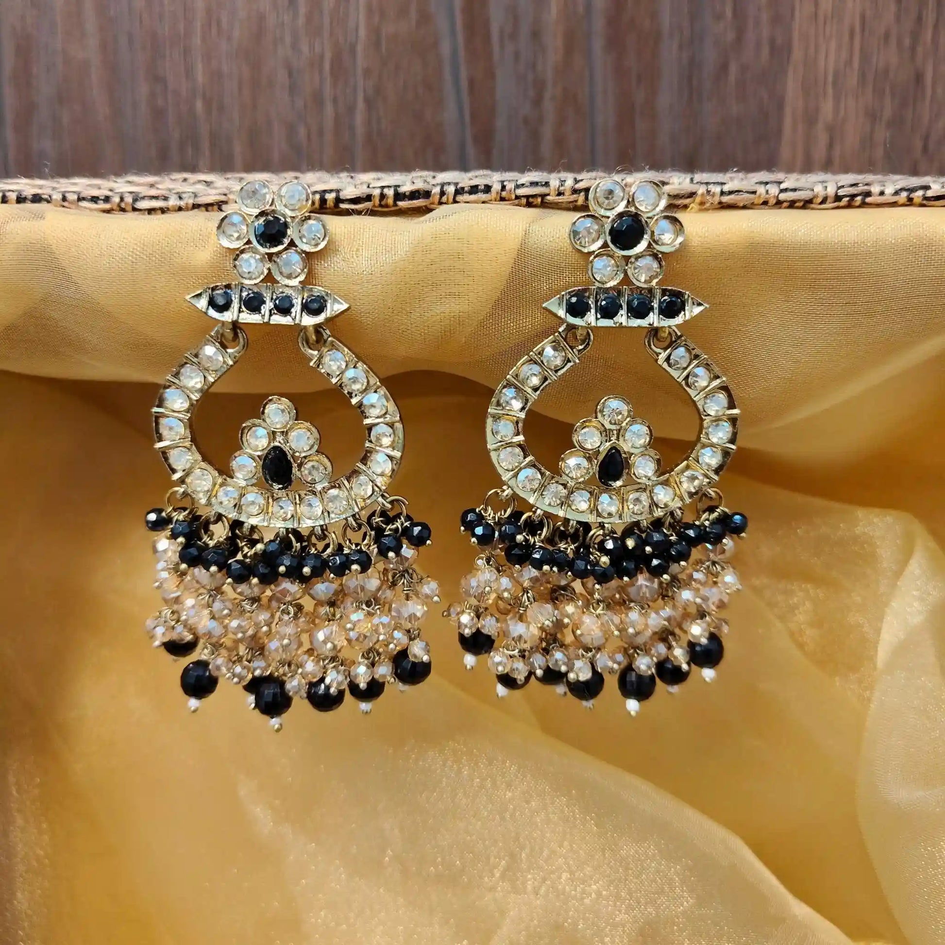 KASHVI KUNDAN CHANDBALIS (BLACK)
