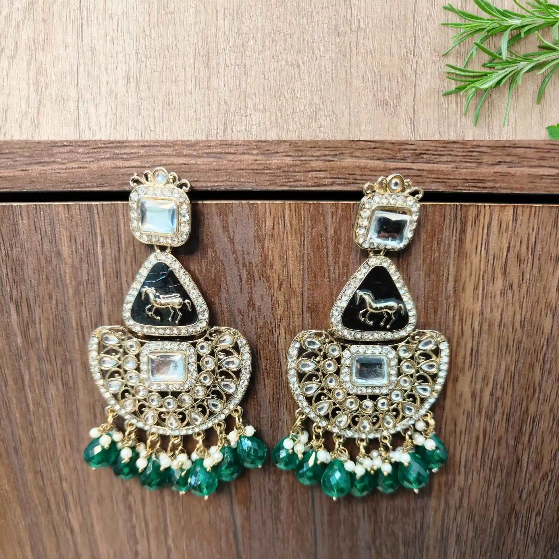 PRAKRITI KUNDAN CHANDBALIS (GREEN)