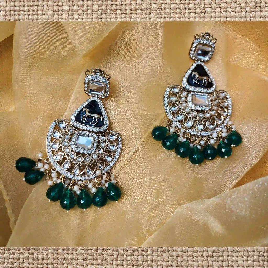 PRAKRITI KUNDAN CHANDBALIS (GREEN)