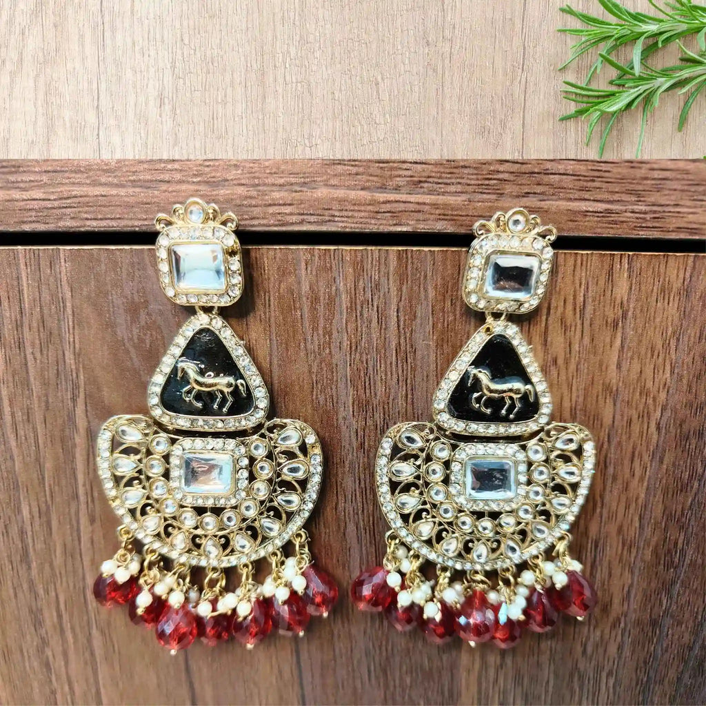 PRAKRITI KUNDAN CHANDBALIS (MAROON)