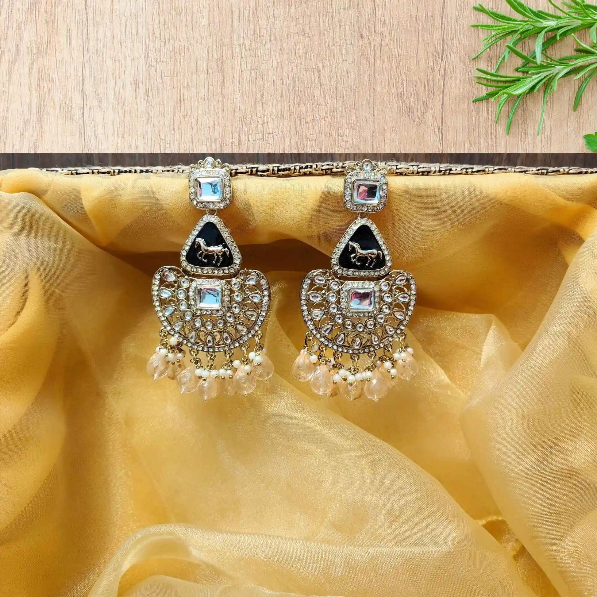 PRAKRITI KUNDAN CHANDBALIS (PEACH)