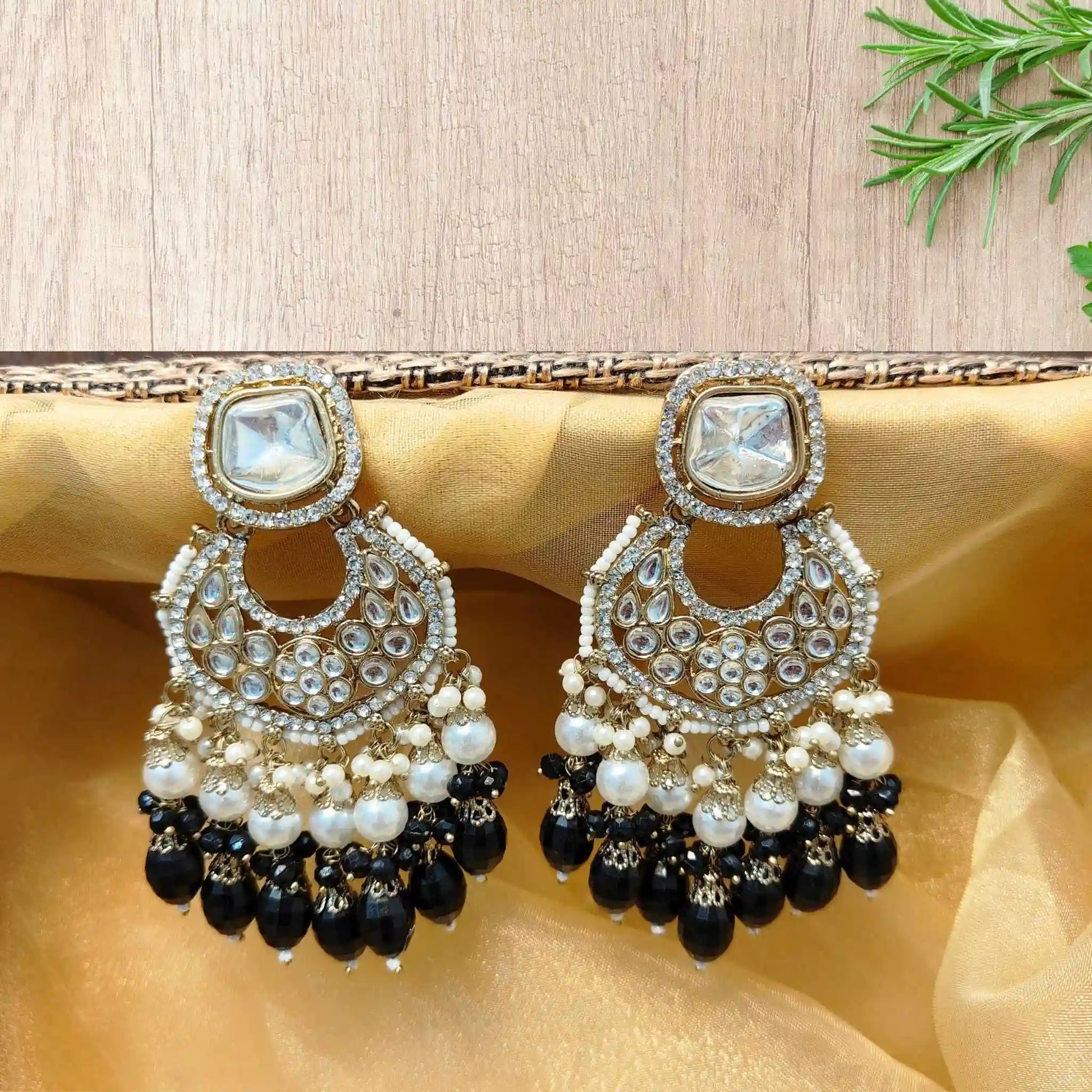 RIDHI KUNDAN CHANDBALIS (BLACK)