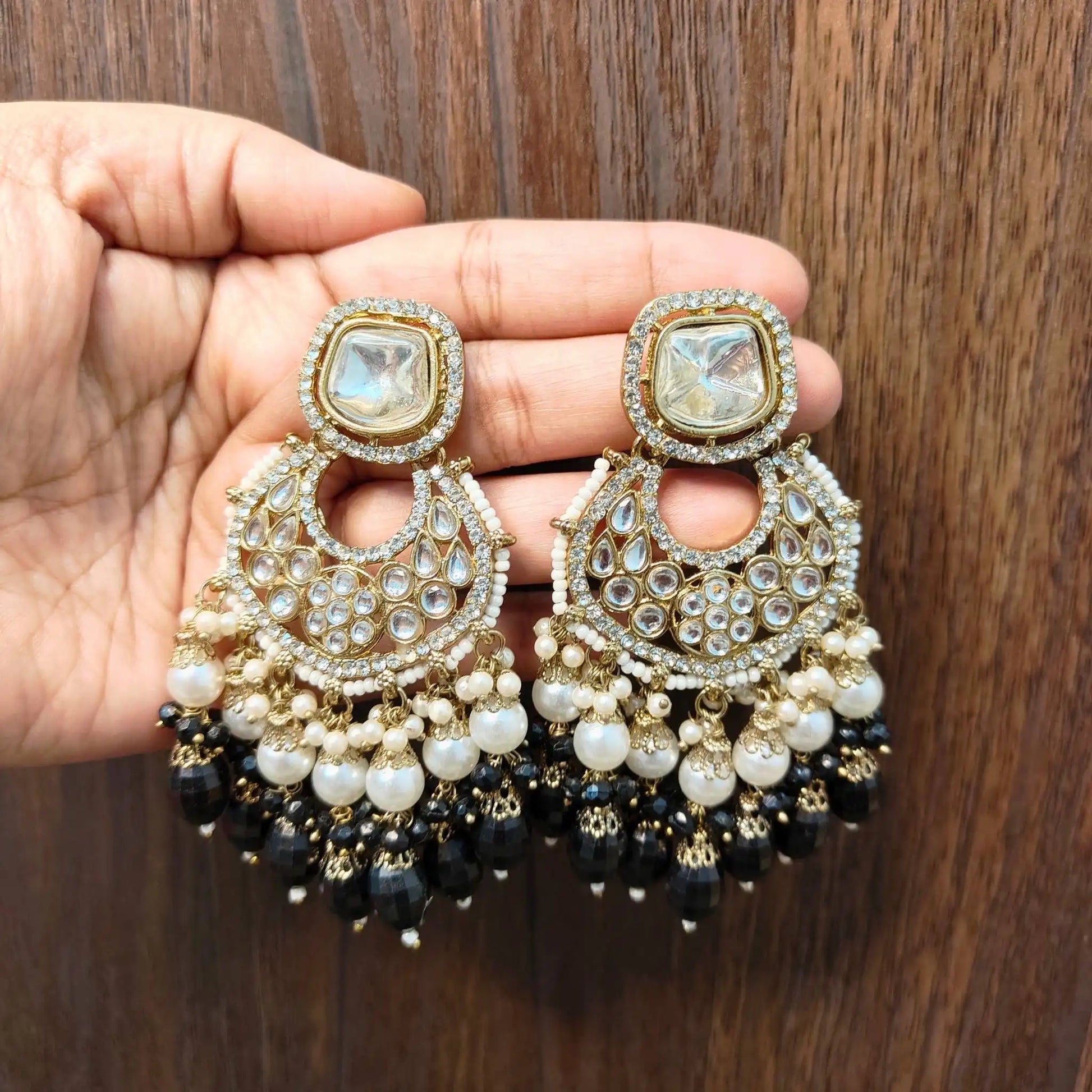 RIDHI KUNDAN CHANDBALIS (BLACK)