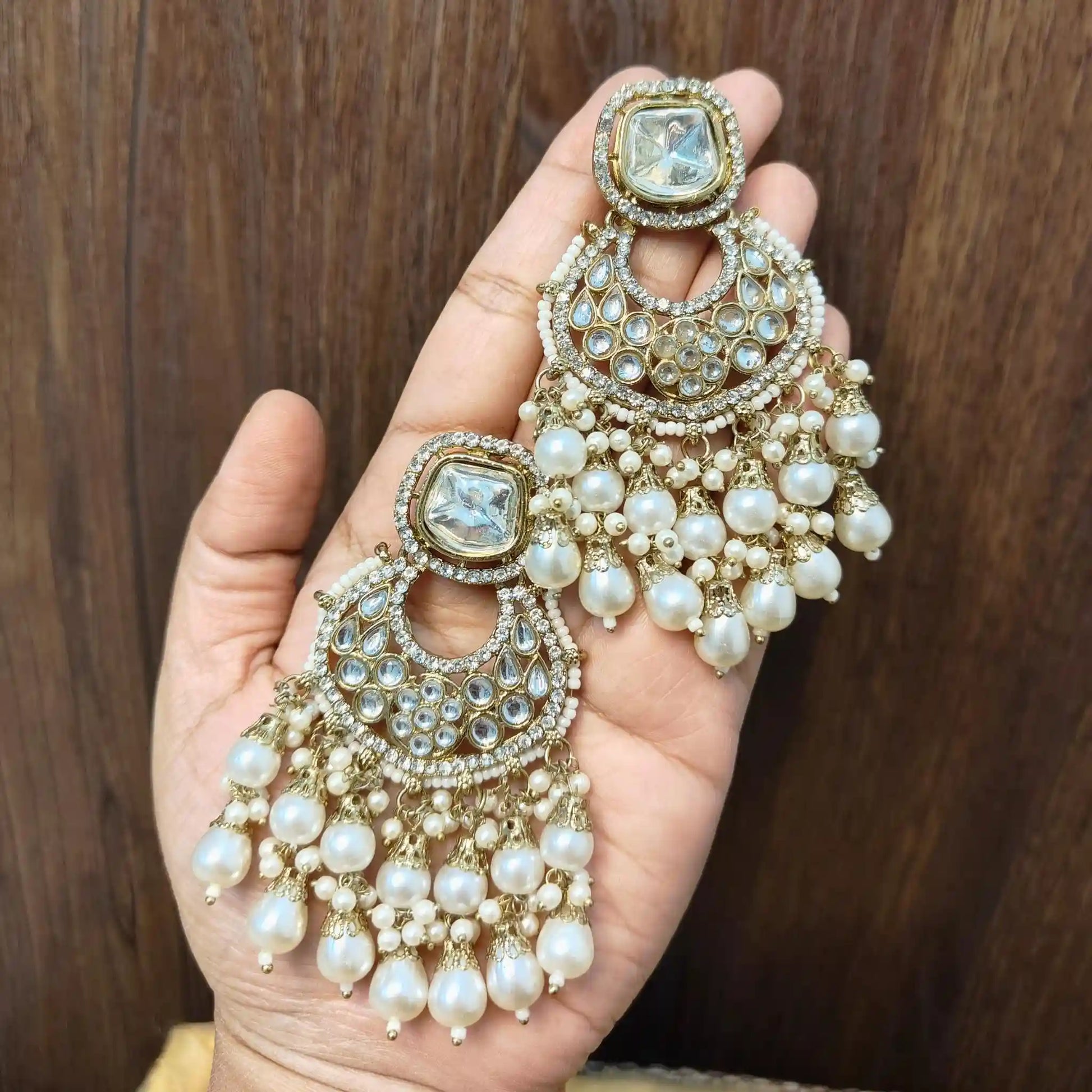RIDHI KUNDAN CHANDBALIS (WHITE)